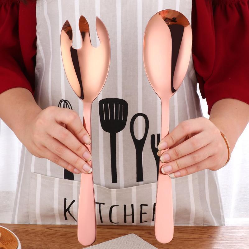 Hong Kong Serving Spoon Set - Nordic Side - kitchen