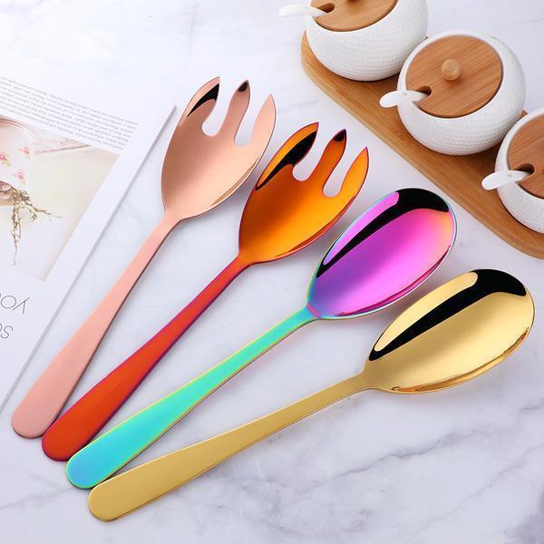 Hong Kong Serving Spoon Set - Nordic Side - kitchen