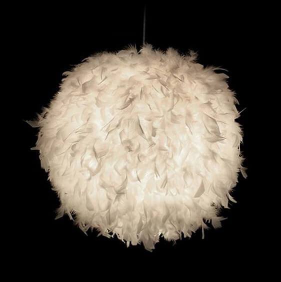 Lua Modern Feather Light - Nordic Side - arcitecture, decoration, design, home, home decor, home decor idea, home design ida, homedeco, homedecor, homedecoration, homedesign, homeinspo, homei