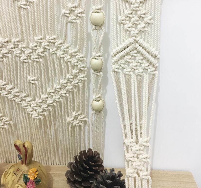 Hand Woven MacramÃ© Hanging Shelf - Nordic Side - Decor, MacramÃ©, not-hanger, Wall Hanging