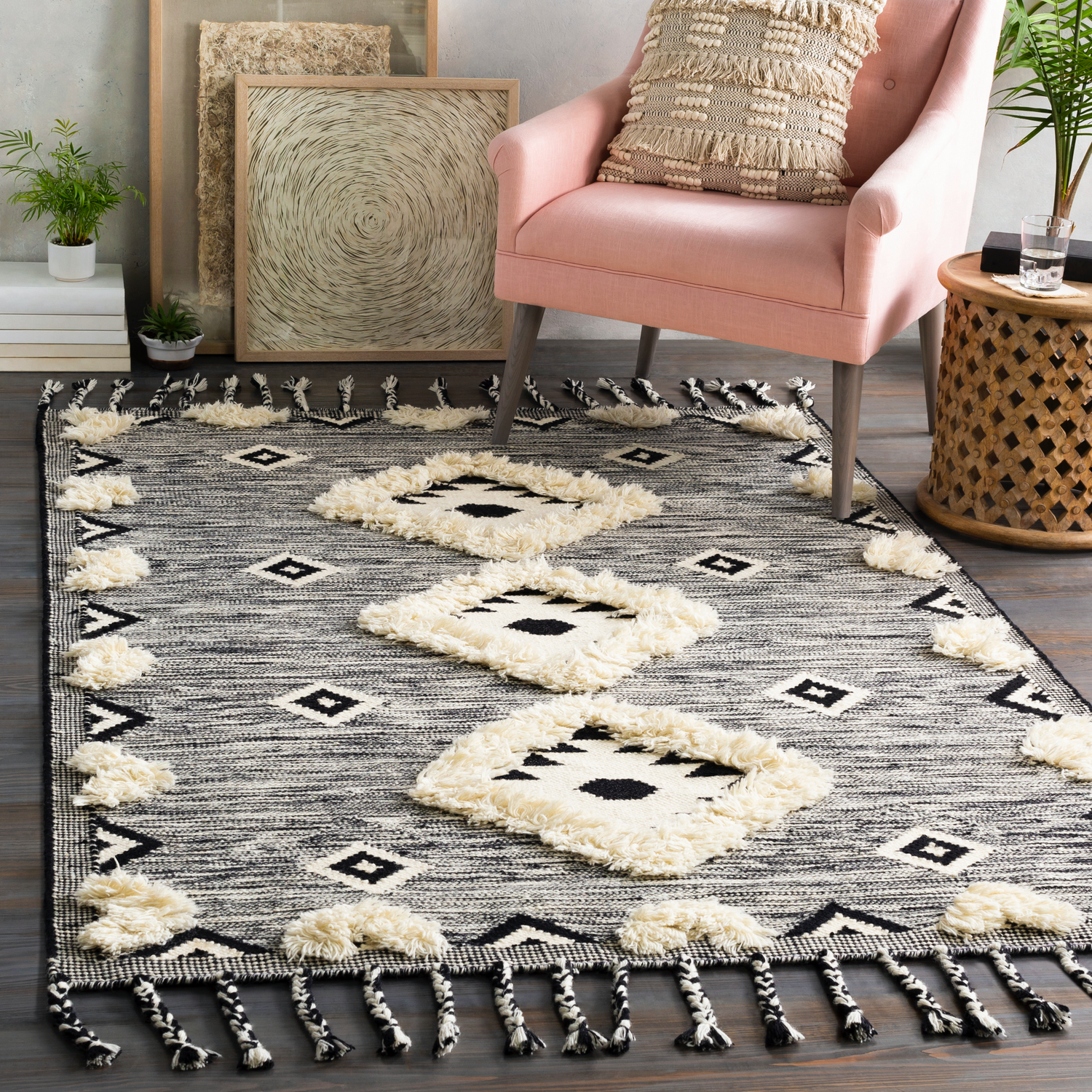 Apache Charcoal Rug - Nordic Side - 