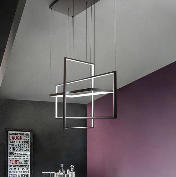 Meline Modern LED Hanging Light - Nordic Side - architecture, arcitecture, art, artist, contemporaryart, decor, decoration, design, designer, designinspiration, edison, grey, home, home decor