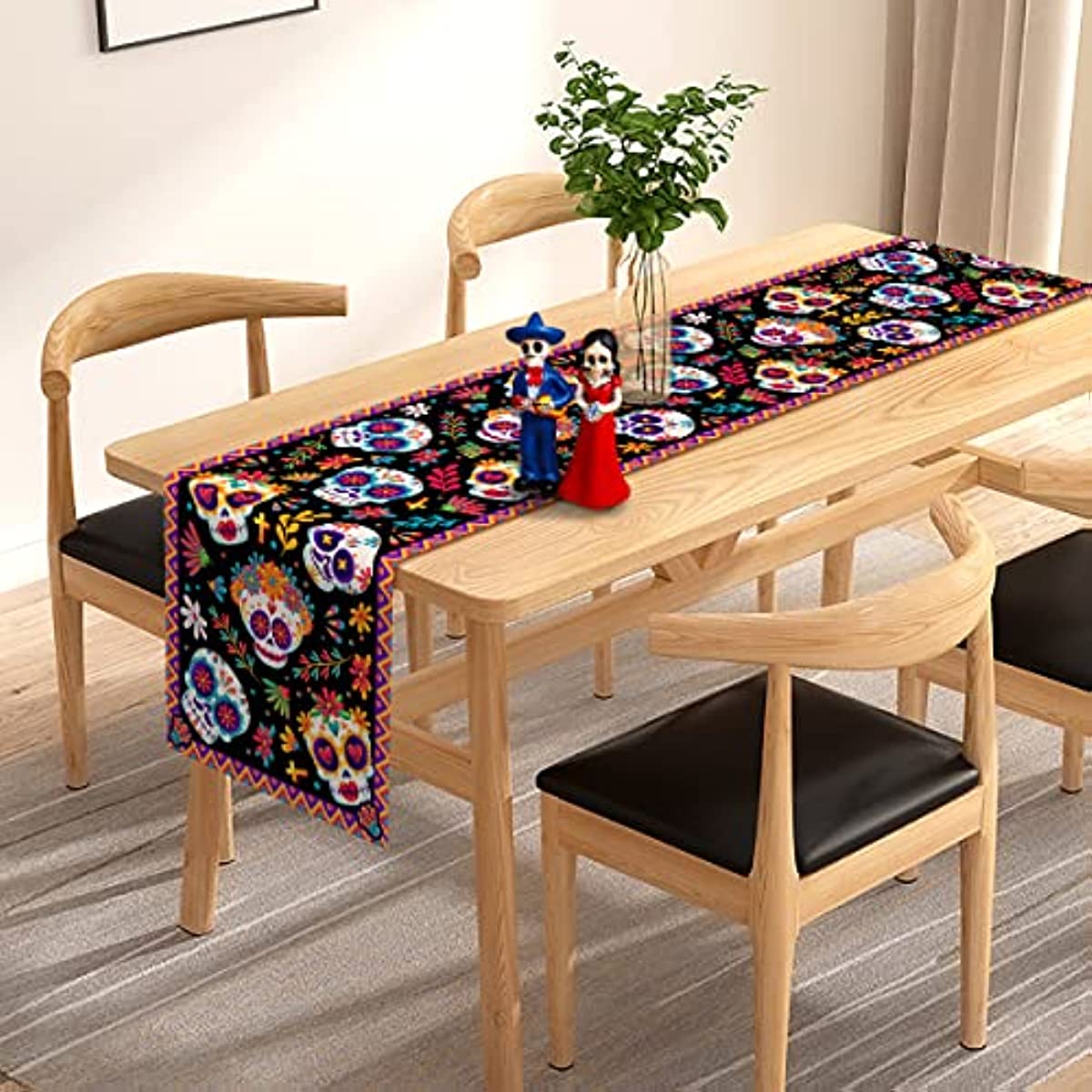 Sugar Skull Table Runner