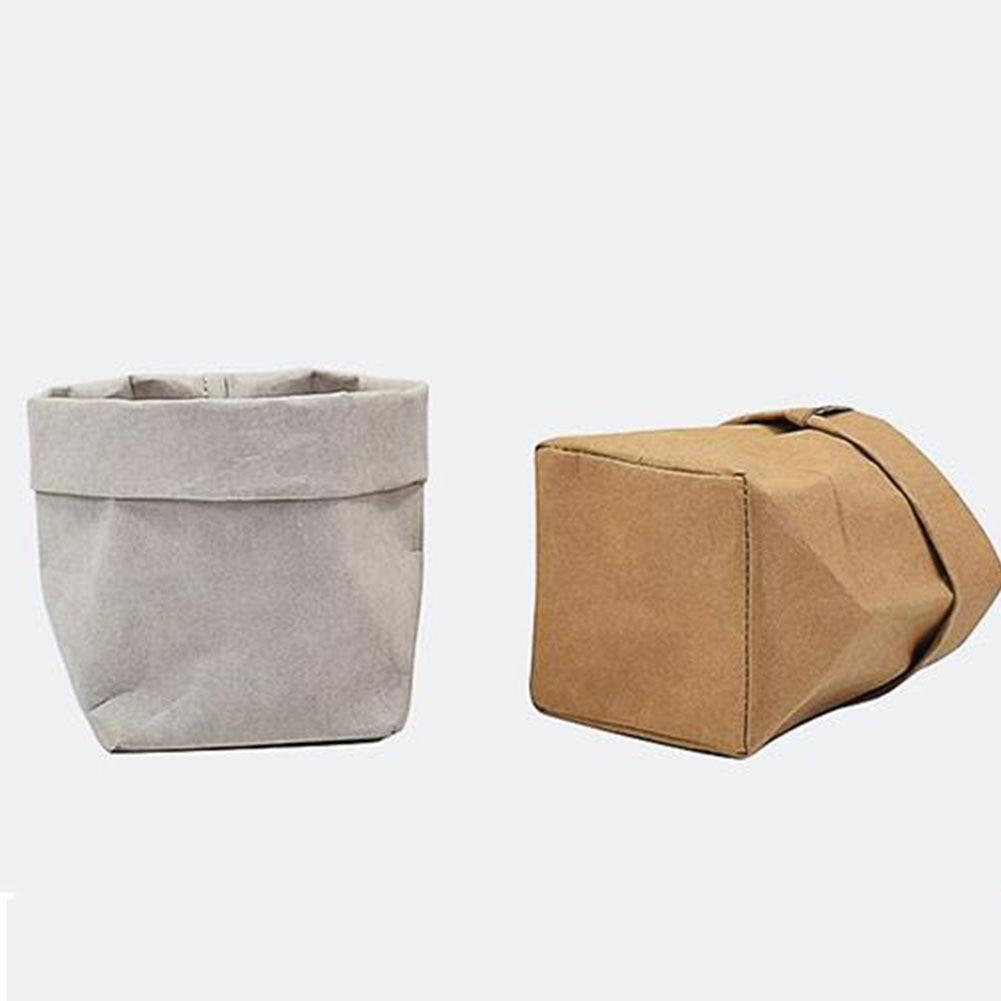 Whitely - Reusable Artful Kraft Paper Flower Plant Pot - Nordic Side - 02-09, modern-farmhouse