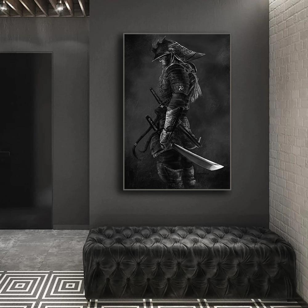 Japanese Samurai Canvas Print