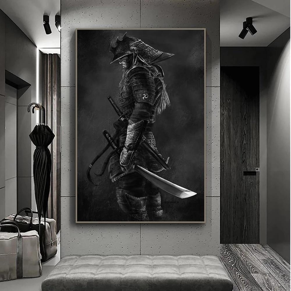 Japanese Samurai Canvas Print