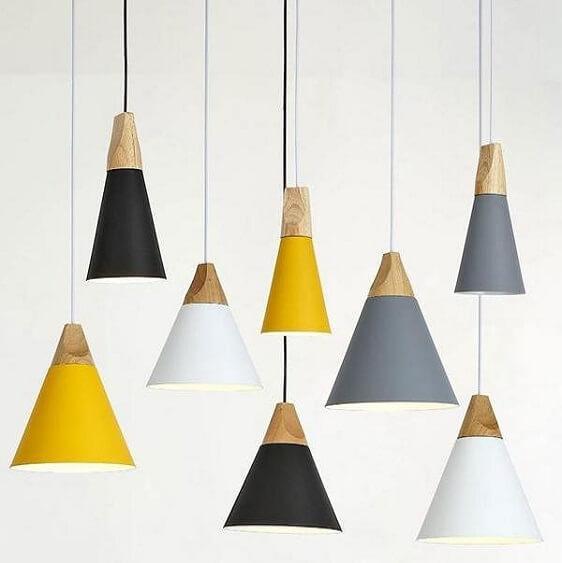 Modern Nordic Wooden Base Hanging Light - Nordic Side - architecture, arcitecture, art, artichture, artist, bathroom vanity, contemporaryart, decor, decoration, design, designer, designinspir