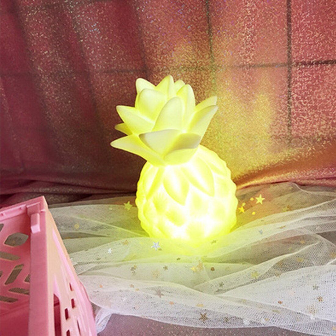 LED Night Light Pineapple Table Lamp - Nordic Side - 