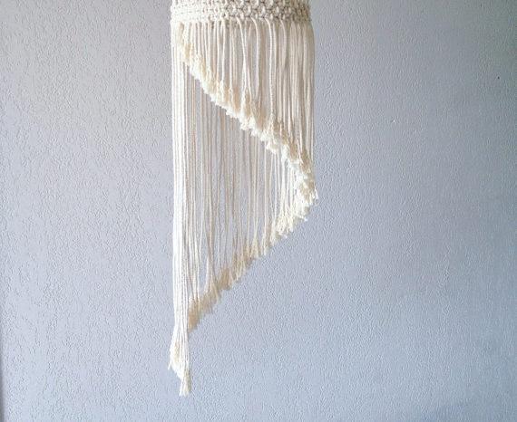 Arc MacramÃ© Chandelier - Nordic Side - MacramÃ©, not-hanger