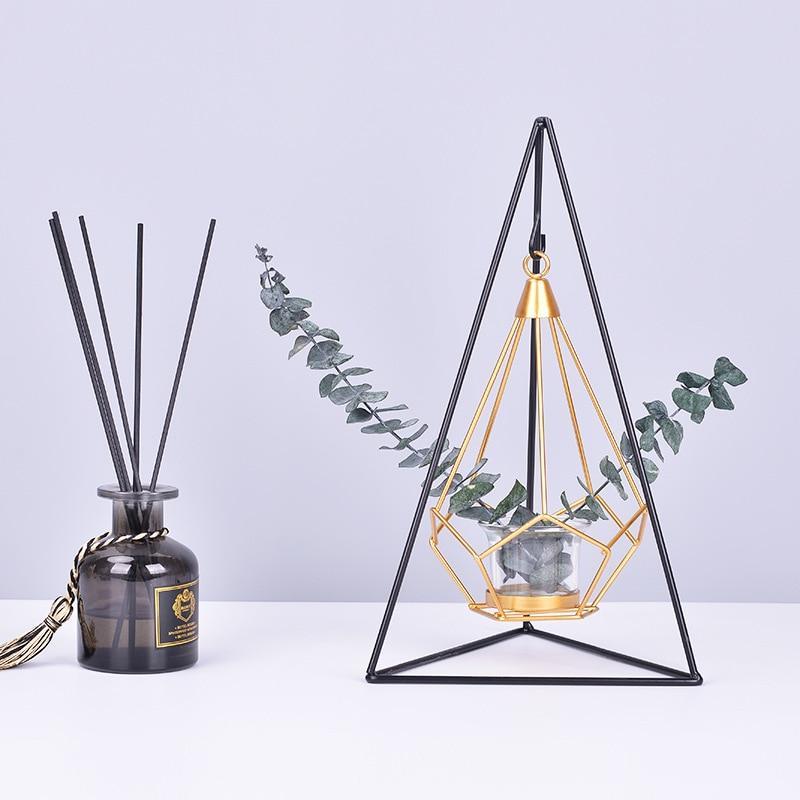 Geometric Candle Tealight Holder - Nordic Side - 