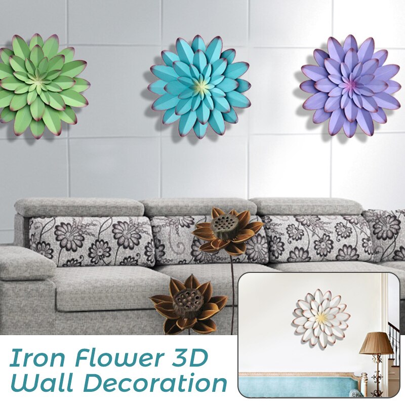 Artificial Flower Wall Decor