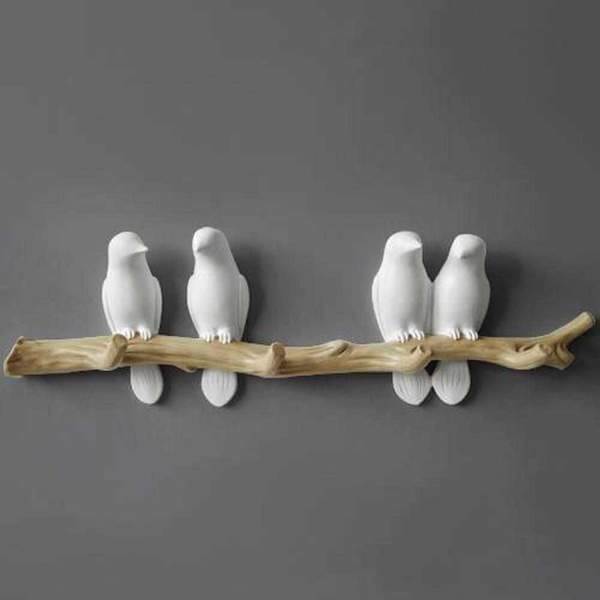 Nordic Bird Wall Hanger - Nordic Side - architecture, arcitecture, art, artist, contemporaryart, decor, decoration, design, designer, designinspiration, edison, grey, home, home decor, home d