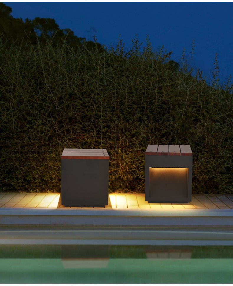 Cubed Spire Outdoor Light