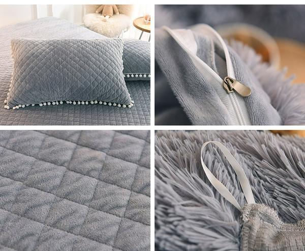 Luxury Faux Fur Bedding - Nordic Side - 