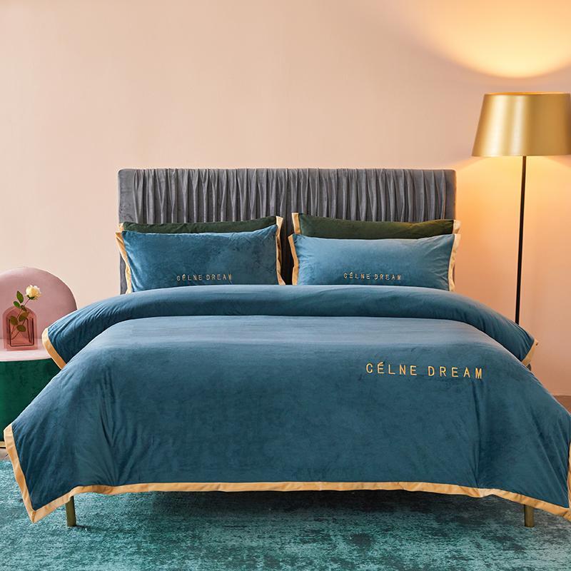 Celne Dream Velvet Bedding Set - Nordic Side - 