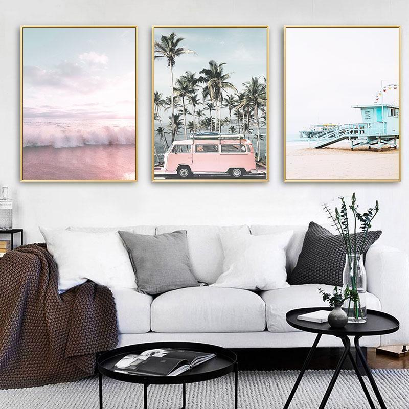 Cotton Candy Cali Prints - Nordic Side - Art + Prints, not-hanger