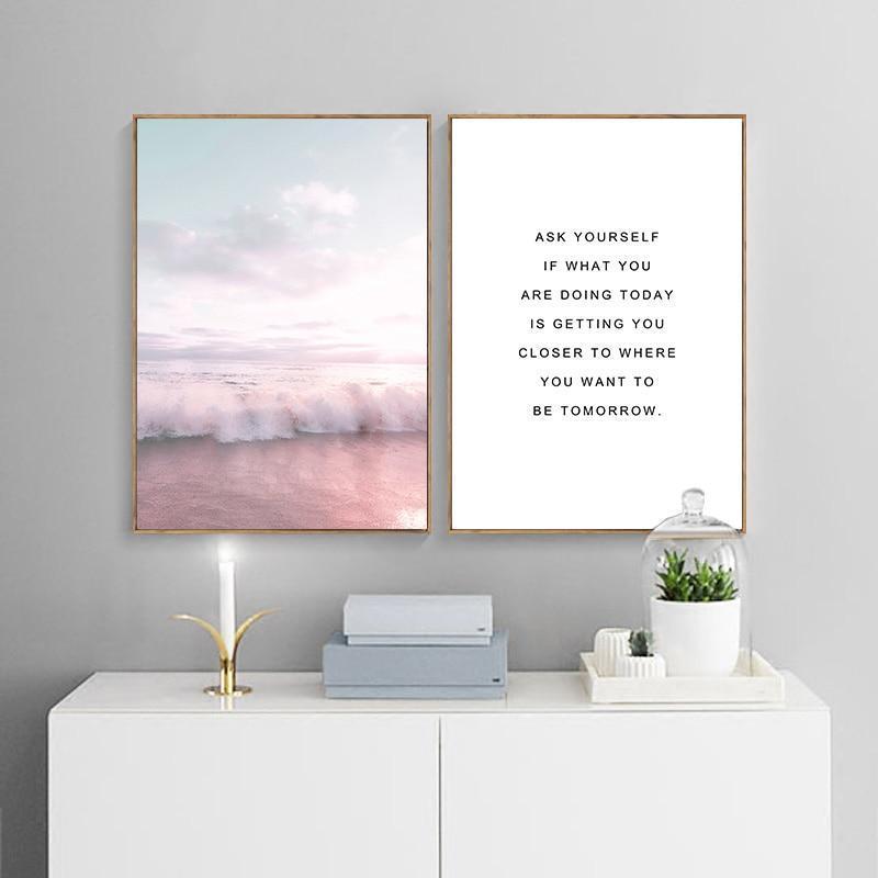 Cotton Candy Cali Prints - Nordic Side - Art + Prints, not-hanger