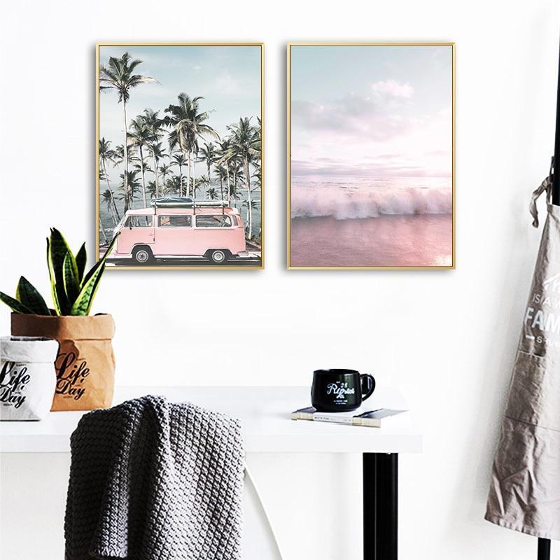 Cotton Candy Cali Prints - Nordic Side - Art + Prints, not-hanger