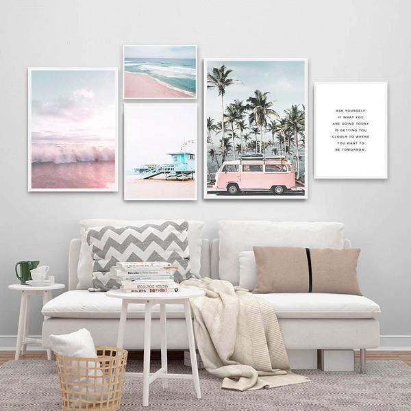 Cotton Candy Cali Prints - Nordic Side - Art + Prints, not-hanger