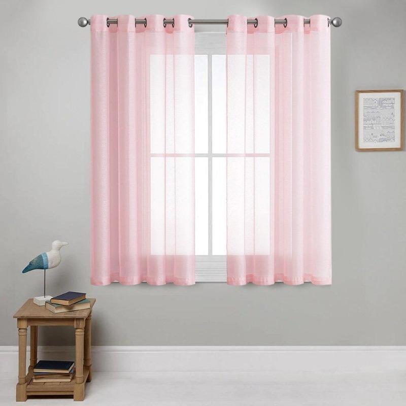 Manta Solid Short Curtain