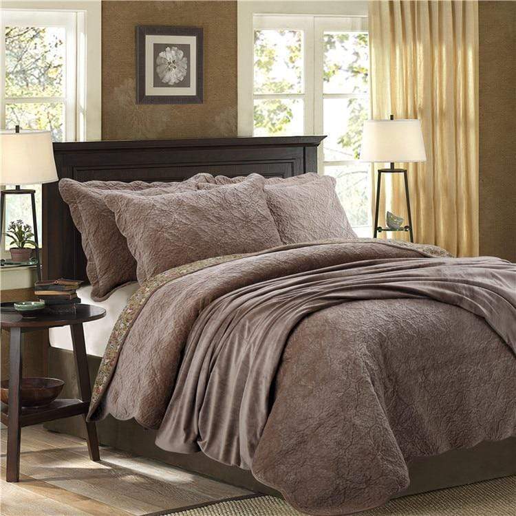 Picasso Quilt Cover Set - Nordic Side - bed, bedding, quilt