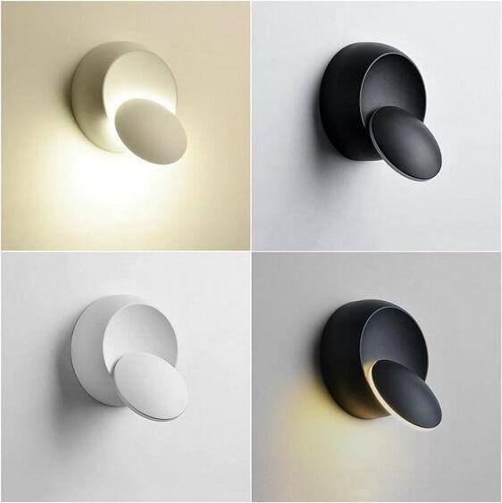 Rotating Accent Light - Nordic Side - architecture, arcitecture, art, artist, contemporaryart, decor, decoration, design, designer, designinspiration, edison, exterior lamps, grey, home, home