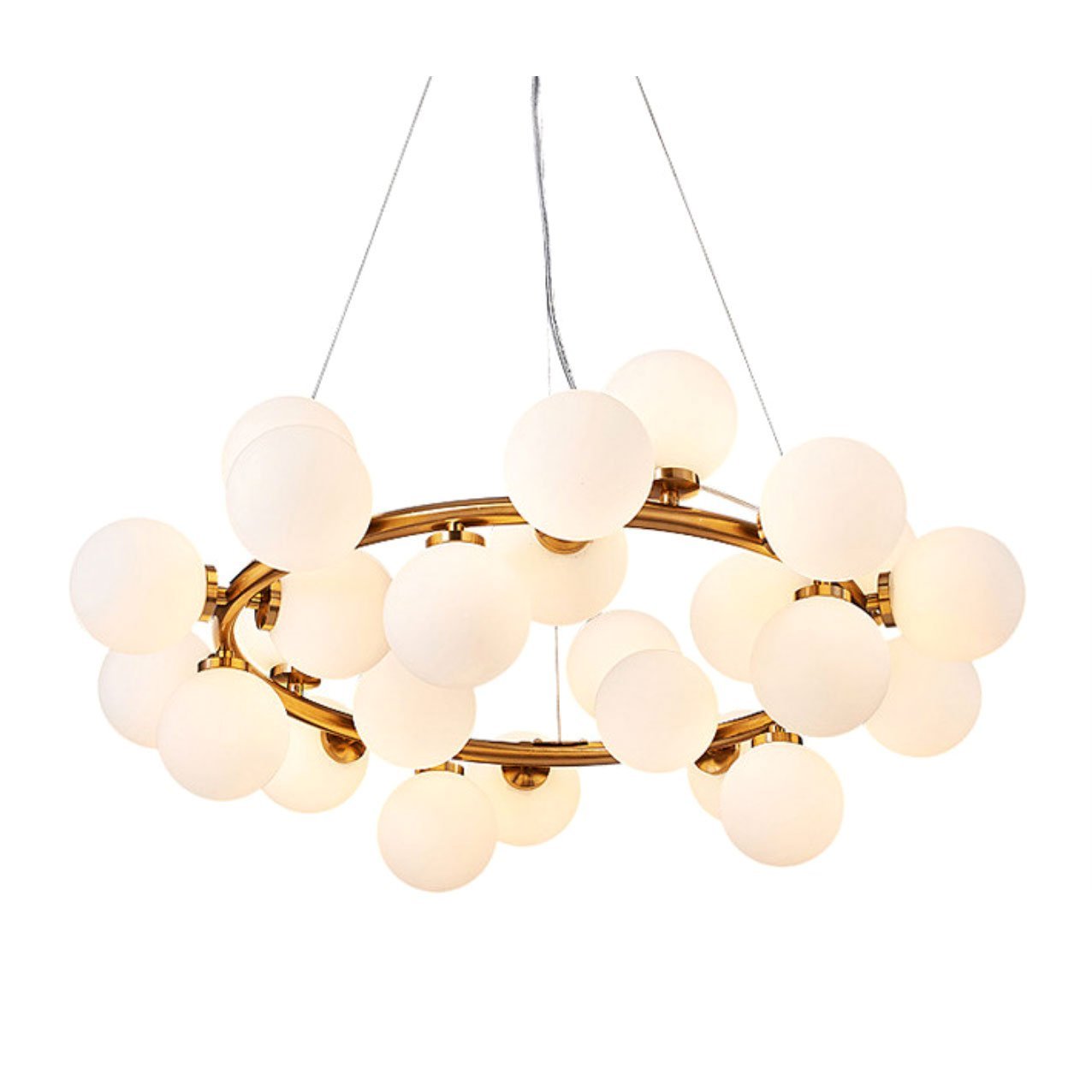 Round Loft Chandelier - Nordic Side - 