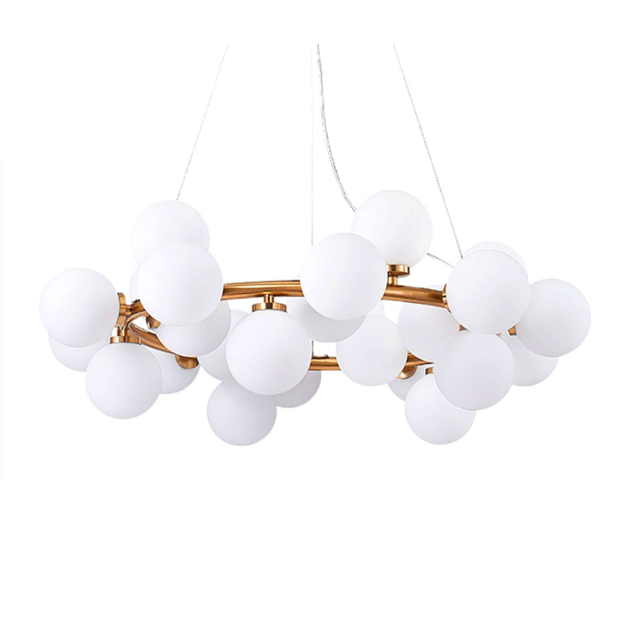 Round Loft Chandelier - Nordic Side - 