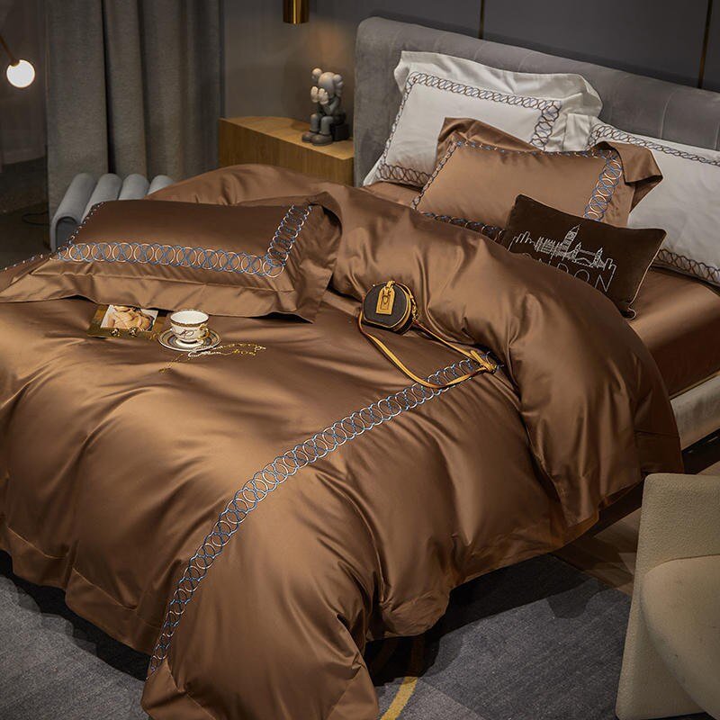 Sunstone Reves Duvet Cover Set (Egyptian Cotton)