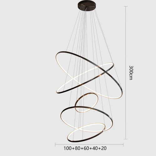 Modern home decor led lights chandeliers hanging lamps for ceiling