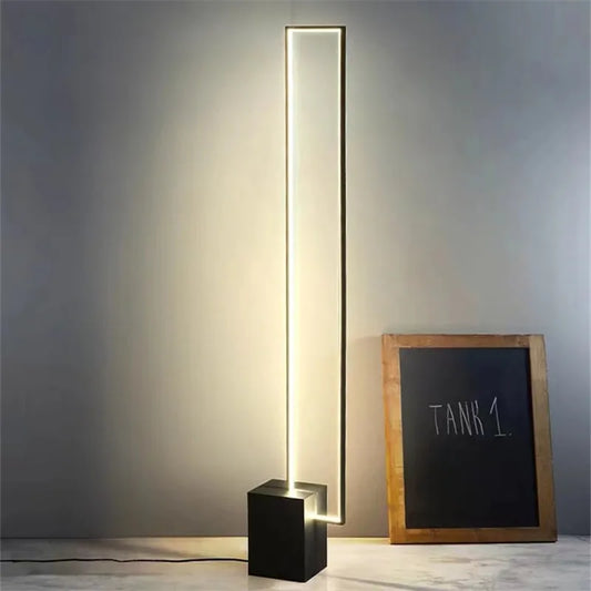 Minimalist rgb floor lamp Modern italian design Light Rectangle Lamp