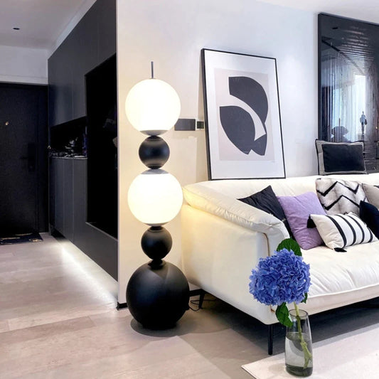 Modern Luxury Minimalist Living Room Floor Lamp Tomatoes on Sticks