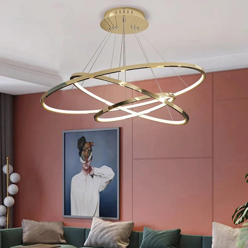 Home living room decoration ring Pendant Ceiling lamps dining room led