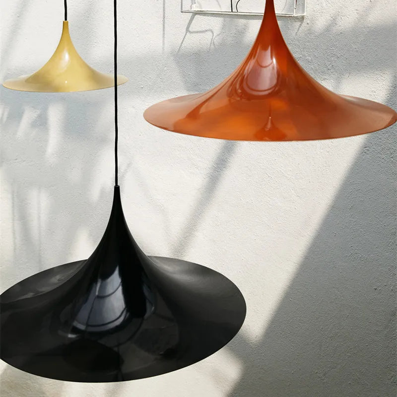 Semi Pendant Lamp Minimalist Single Head hanging lamp danish light