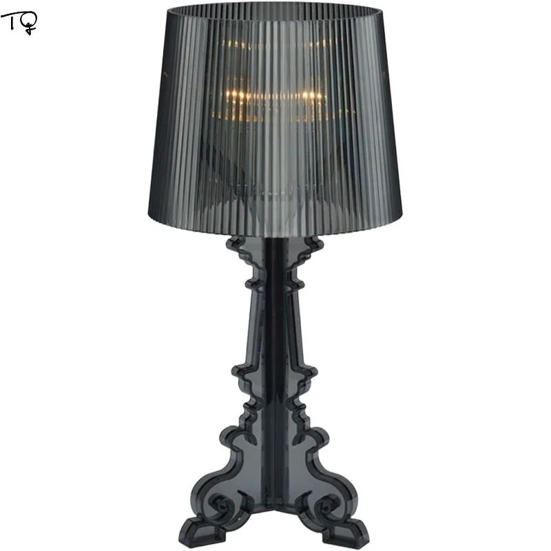 Italy Design Kartell Bourgie Table Lamps Acrylic E14 LED Desk Lights