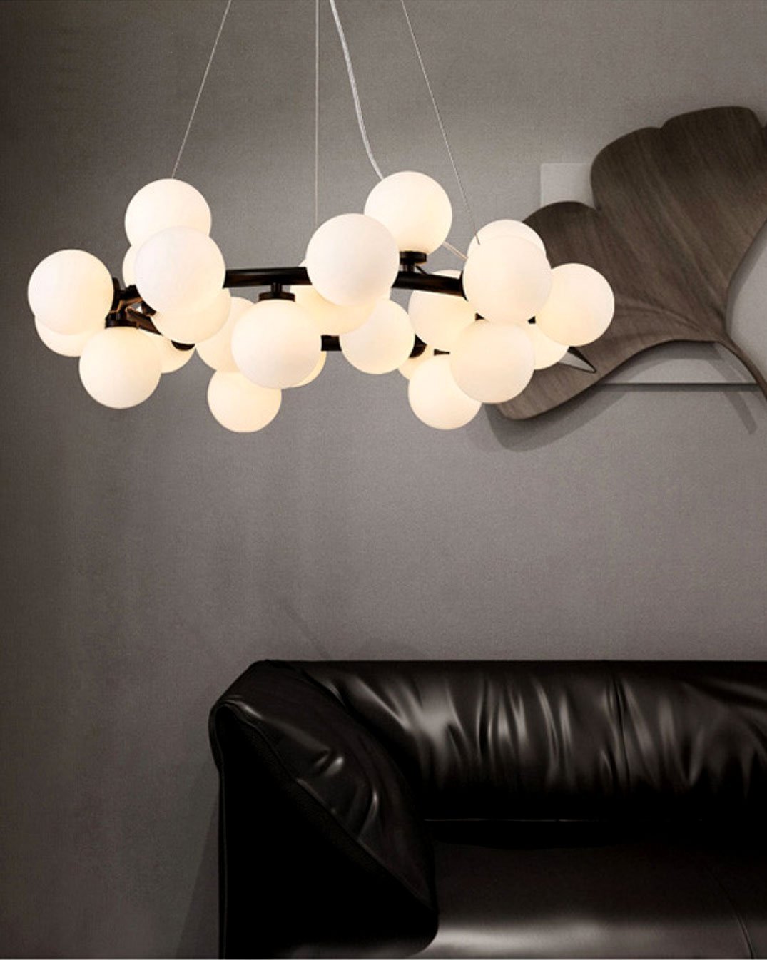 Round Loft Chandelier - Nordic Side - 