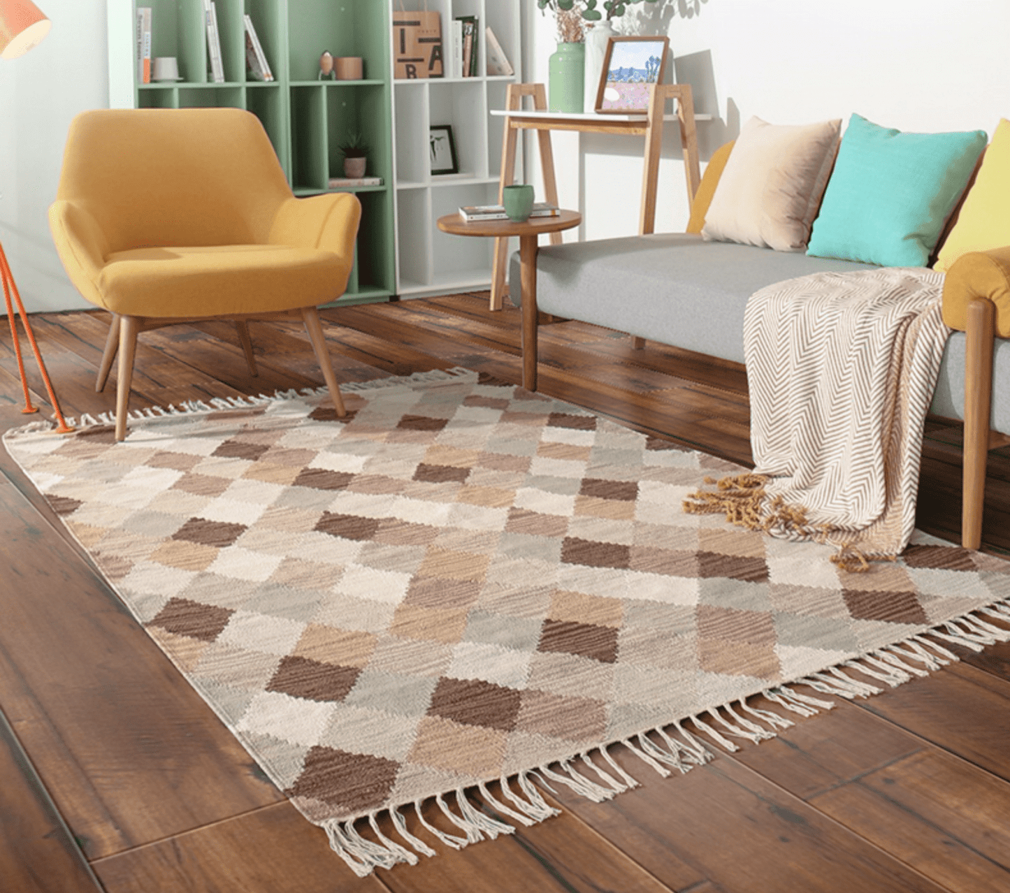 Diamond Weave Rug - Nordic Side - 