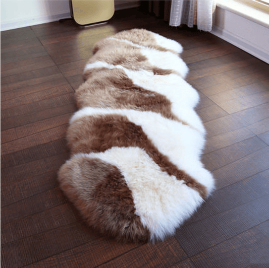 Mixed 100% Sheepskin Rug - Nordic Side - Rugs & Carpets