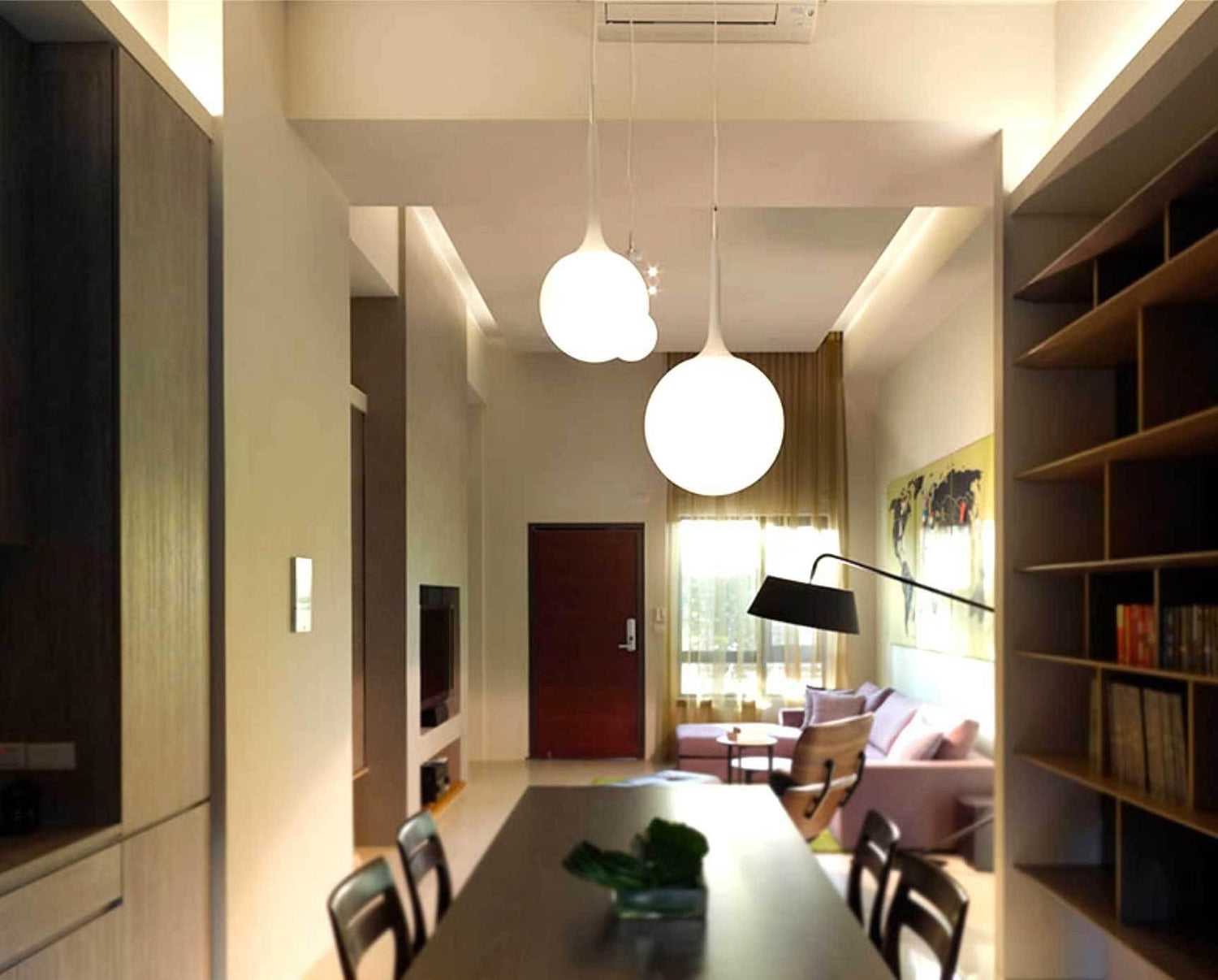 Simple & Modern Ball Pendant Lighting - Nordic Side - 