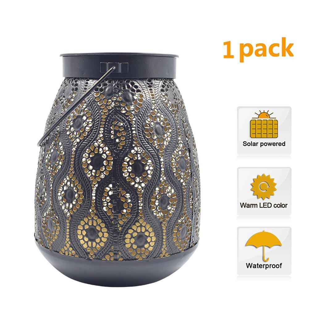 Azalea - Outdoor Hanging Solar Lantern - Nordic Side - Lightning