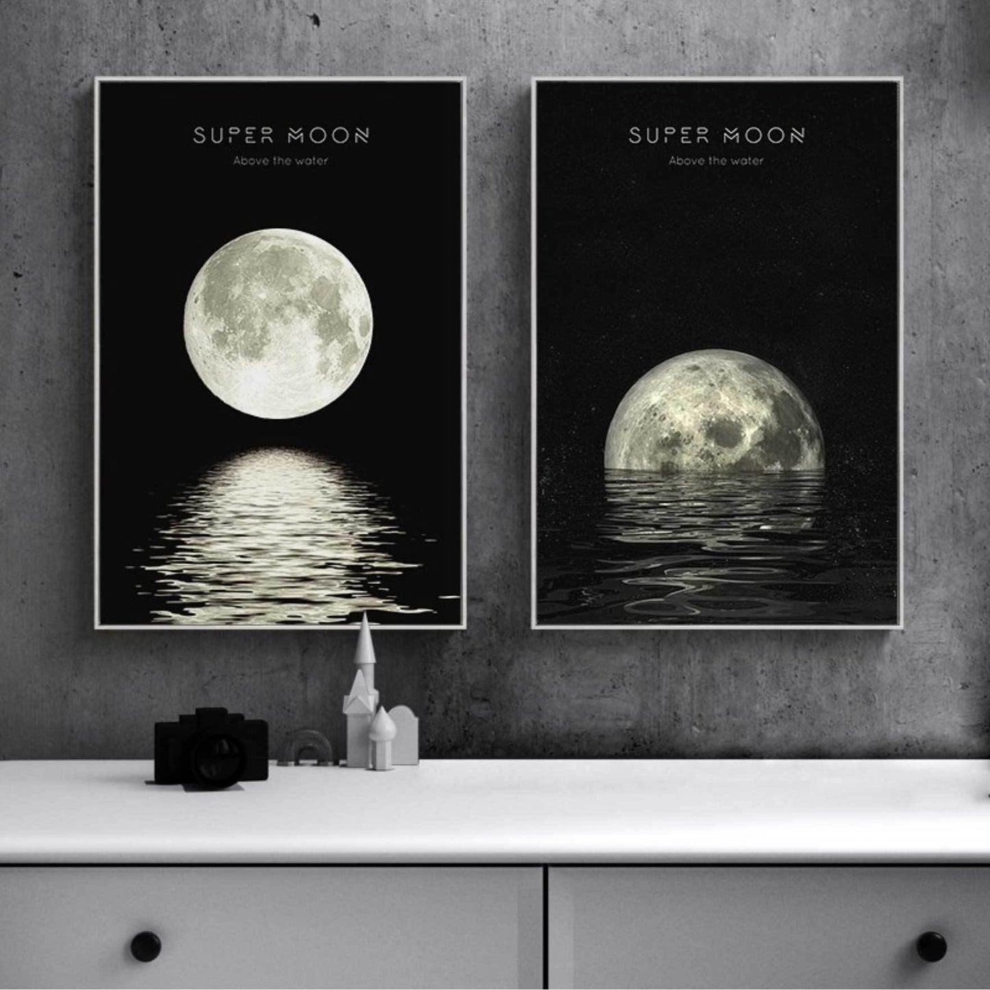 Super Moon Wall Art - Nordic Side - 