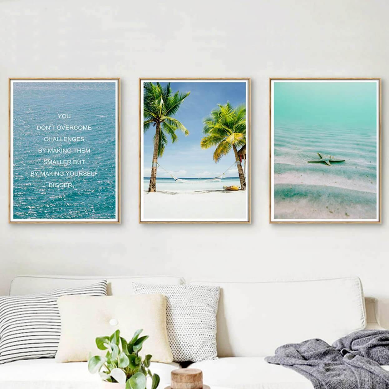 Surfing Landscape Wall Art - Nordic Side - 