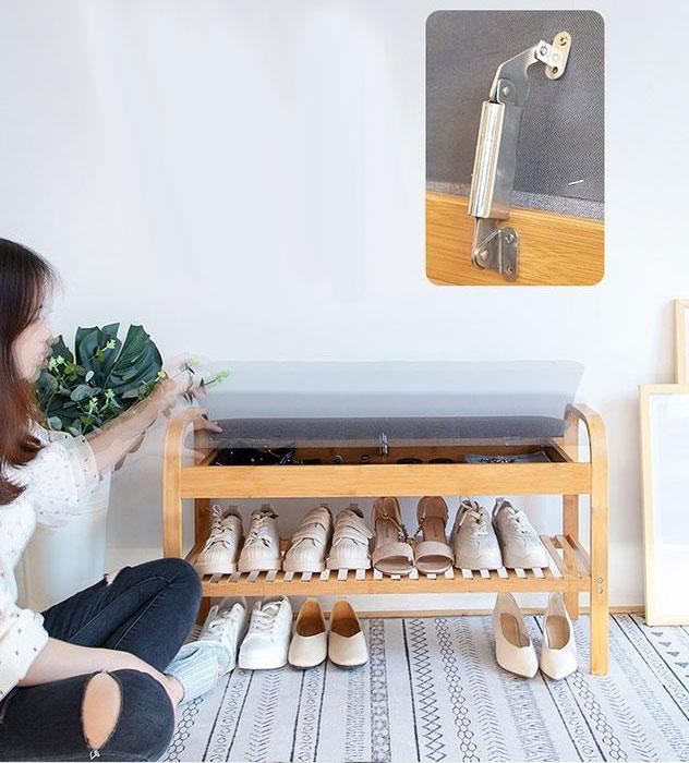 Rilynn - Shoe Rack with Bench - Nordic Side - 11-26, furniture, modern-farmhouse