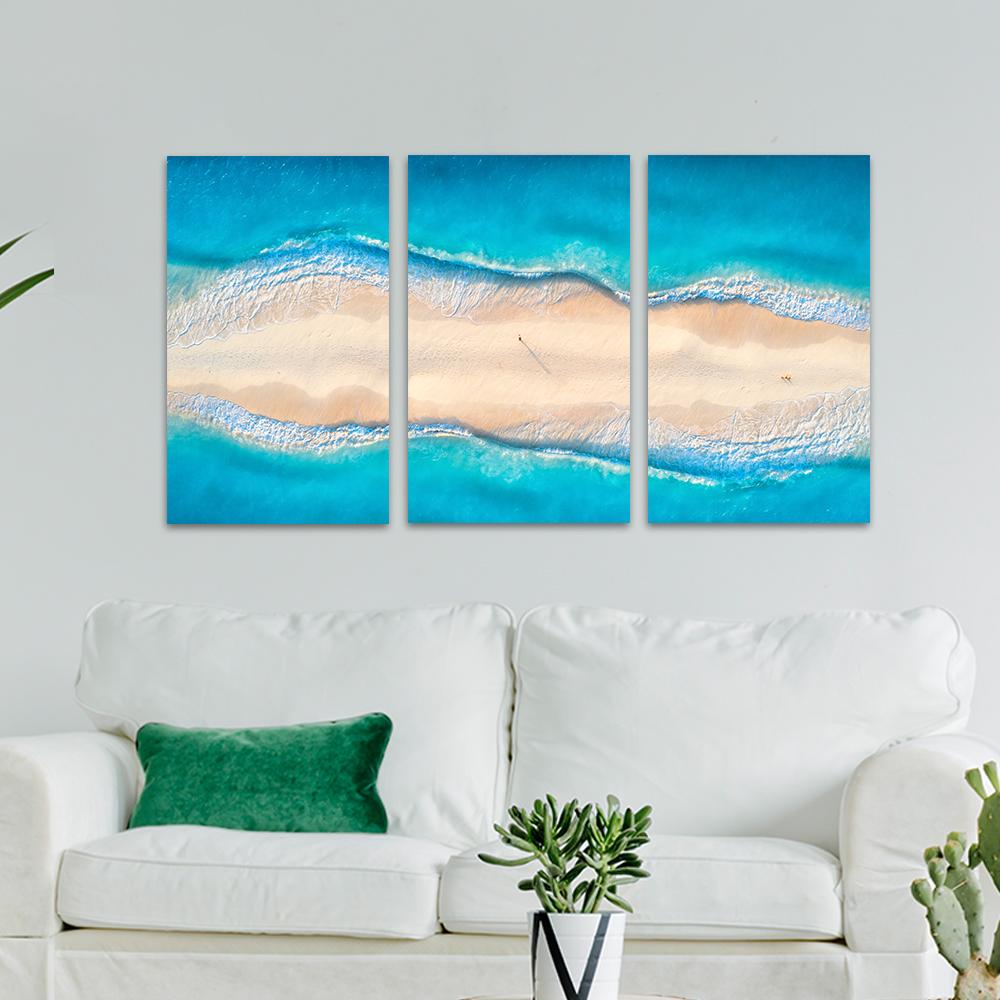 Vanishing Island Stretched Canvas