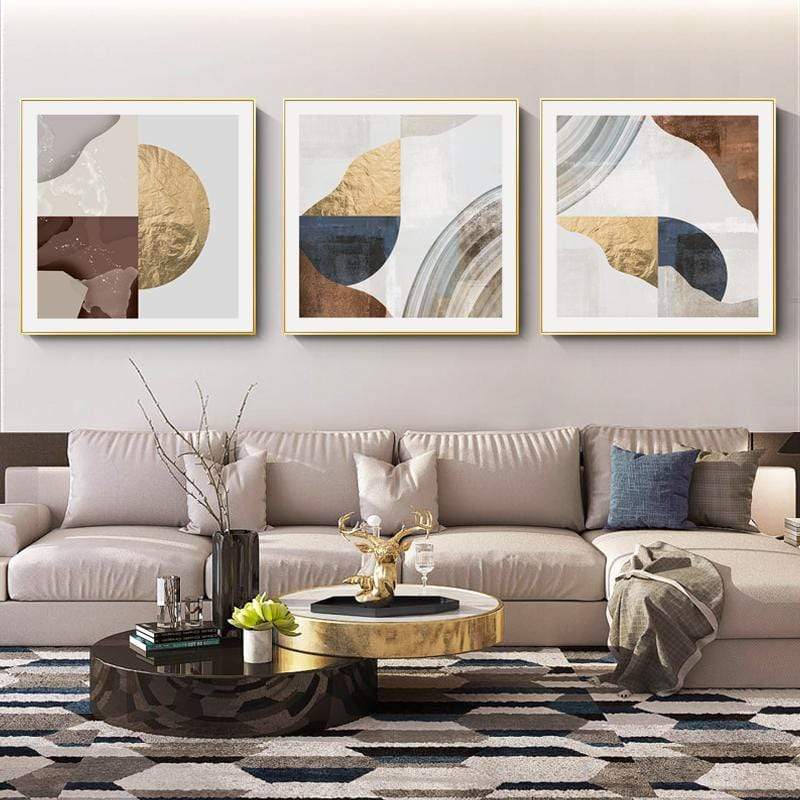 Patterns in Light Stretched Canvas - Nordic Side - 3 piece, Acrylic Image, canvas art, Canvas Image, spo-enabled