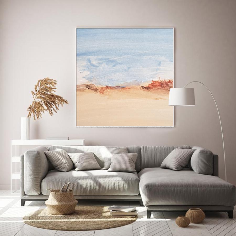 Sandstorm Stretched Canvas - Nordic Side - 3 piece, canvas art, Canvas Image, spo-enabled