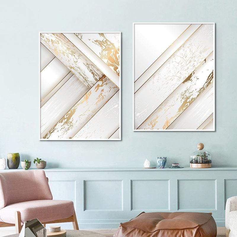 Golden Rays Stretched Canvas - Nordic Side - 2 Piece, Acrylic Image, canvas art, Canvas Image, spo-enabled