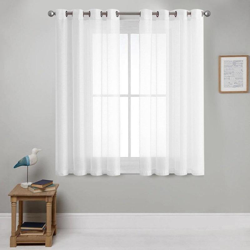 Manta Solid Short Curtain