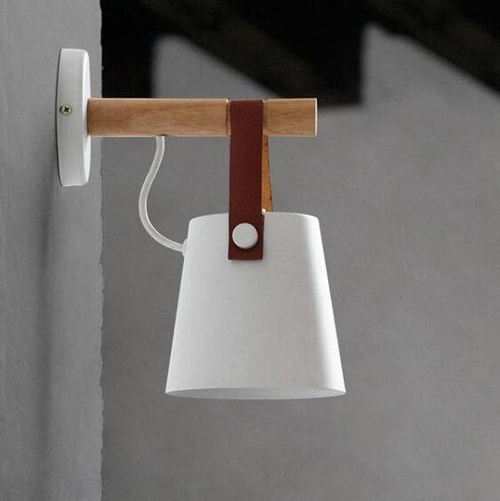 Wooden Lantern Nordic Hanging Wall Lamp - Nordic Side - architecture, arcitecture, art, artist, contemporaryart, decor, decoration, design, designer, designinspiration, edison, grey, home, ho