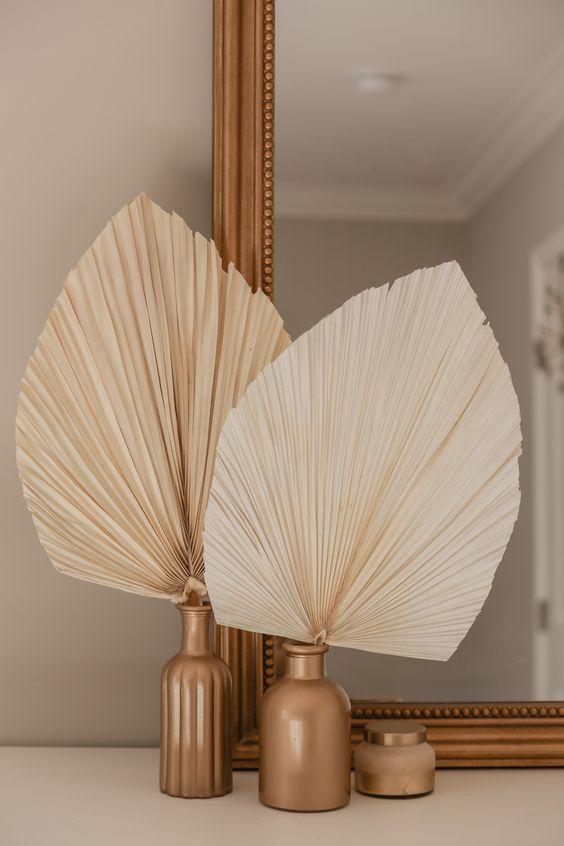 Alohaboho Tropical Dried Palm Leaf Fan